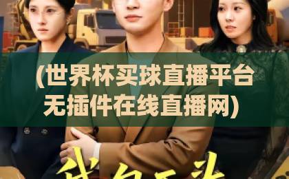 (世界杯买球直播平台无插件在线直播网) 2026年观赛指南：告别插件烦恼，流畅看球