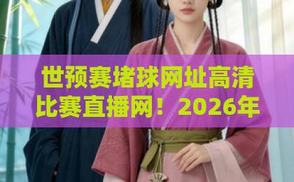 世预赛堵球网址高清比赛直播网！2026年最新观赛指南【世预赛直播】