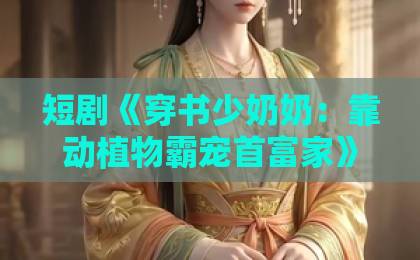 短剧《穿书少奶奶:靠动植物霸宠首富家》(82集):穿越女靠金手指逆袭,你看过没?【短剧推荐】