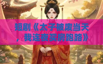 短剧《太子被废当天,我连夜买房跑路》(30集):2026年古装爽剧新标杆【太子被废】引发热议的买房跑路神操作